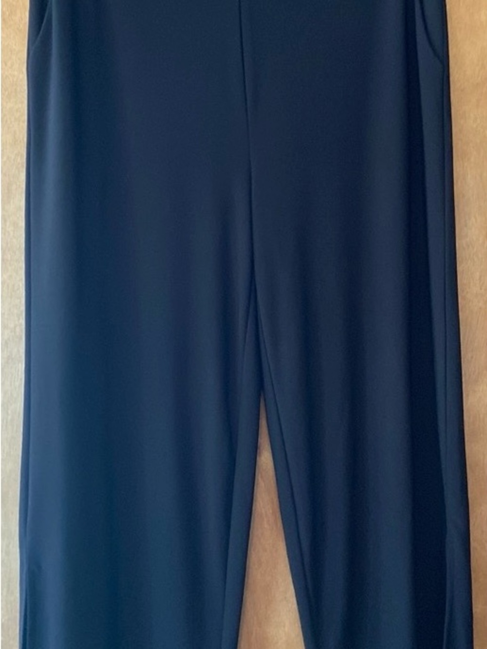 Chaus New York Women's black Wide-Leg Jumpsuit Pants medium